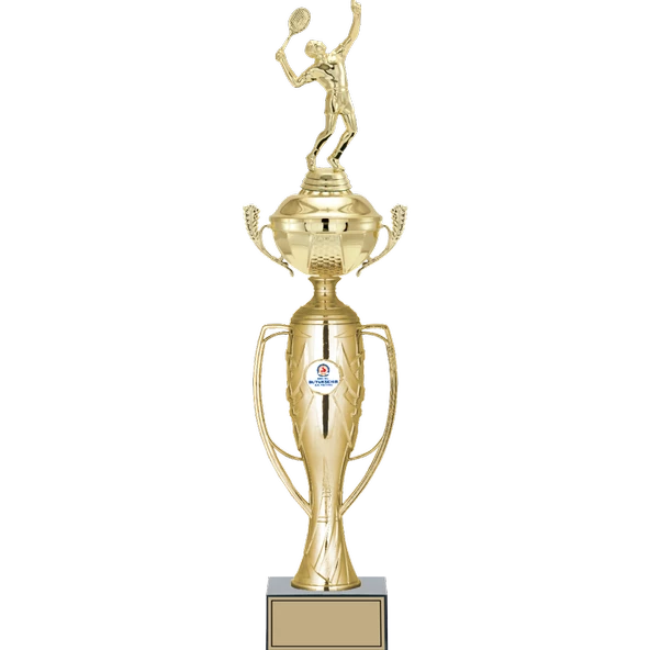 ODAK KUPA - Figürlü Kupalar - Tenis Erkek Figürlü Kupalar FG-072 B - 51 cm ürün görseli 1