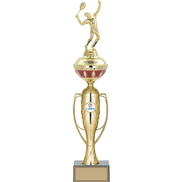 ODAK KUPA - Figürlü Kupalar - Tenis Erkek Figürlü Kupalar FG-073 C - 49 cm ürün görseli 1