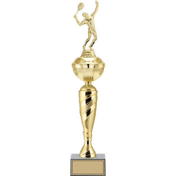 ODAK KUPA - Figürlü Kupalar - Tenis Erkek Figürlü Kupalar FG-075 B - 52 cm ürün görseli 1