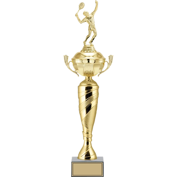 ODAK KUPA - Figürlü Kupalar - Tenis Erkek Figürlü Kupalar FG-076 A - 56 cm ürün görseli 1