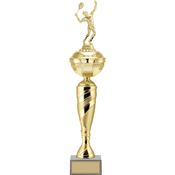 ODAK KUPA - Figürlü Kupalar - Tenis Erkek Figürlü Kupalar FG-075 A - 56 cm ürün görseli 1
