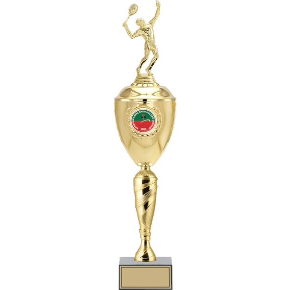 ODAK KUPA - Figürlü Kupalar - Tenis Erkek Figürlü Kupalar FG-081 C - 56 cm ürün görseli 1
