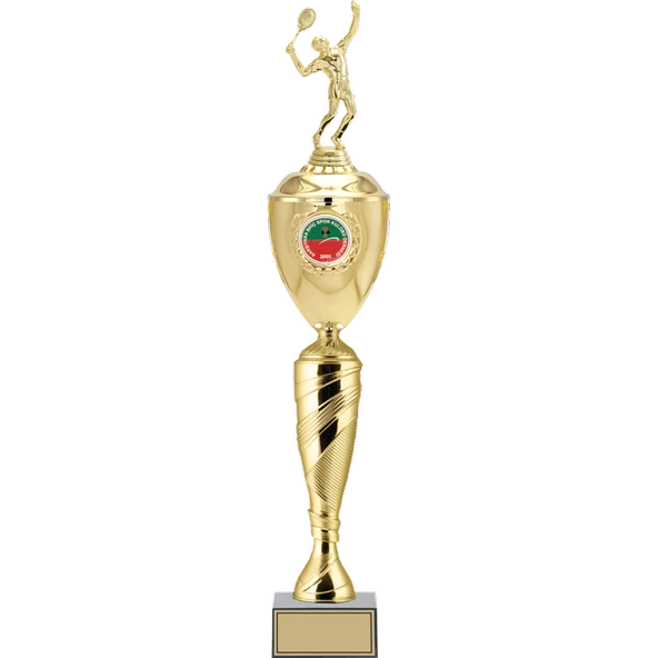 ODAK KUPA - Figürlü Kupalar - Tenis Erkek Figürlü Kupalar FG-081 A - 64 cm ürün görseli 1