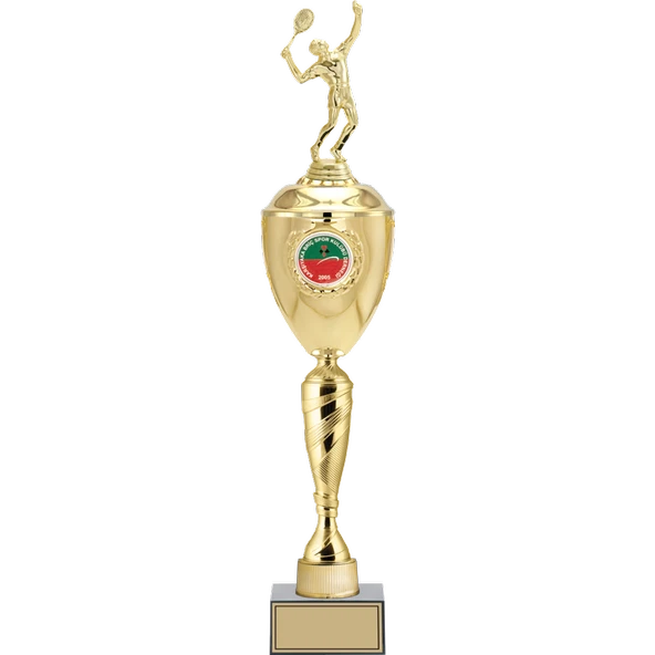 ODAK KUPA - Figürlü Kupalar - Tenis Erkek Figürlü Kupalar FG-083 C - 59 cm ürün görseli 1