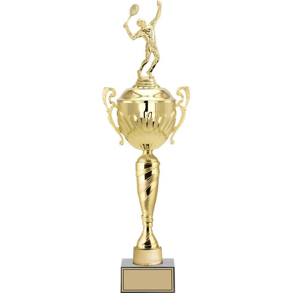 ODAK KUPA - Figürlü Kupalar - Tenis Erkek Figürlü Kupalar FG-090 C - 55 cm ürün görseli 1