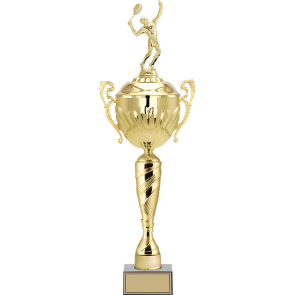 ODAK KUPA - Figürlü Kupalar - Tenis Erkek Figürlü Kupalar FG-090 B - 63 cm ürün görseli 1