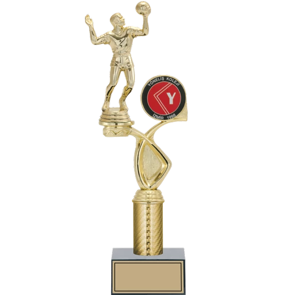 ODAK KUPA - Figürlü Kupalar - Voleybol Erkek Figürlü Kupalar FG-015 C - 35 cm ürün görseli 1