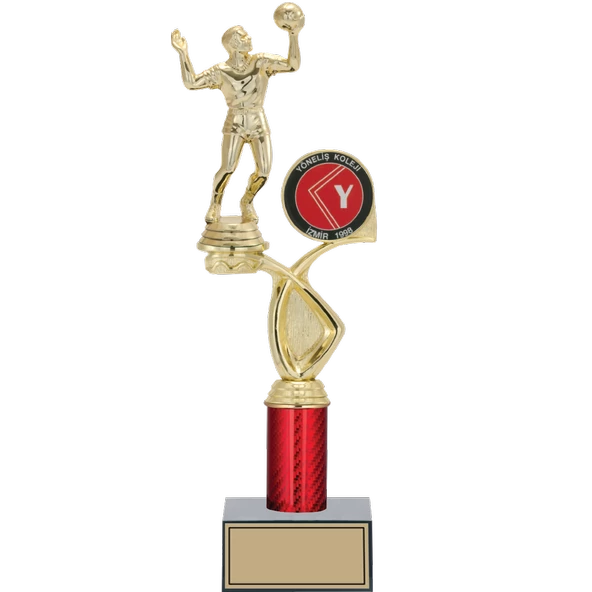 ODAK KUPA - Figürlü Kupalar - Voleybol Erkek Figürlü Kupalar FG-016 C - 35 cm ürün görseli 1