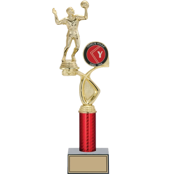ODAK KUPA - Figürlü Kupalar - Voleybol Erkek Figürlü Kupalar FG-016 B - 38 cm ürün görseli 1