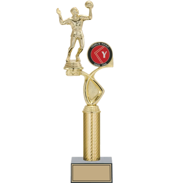 ODAK KUPA - Figürlü Kupalar - Voleybol Erkek Figürlü Kupalar FG-015 A - 40 cm ürün görseli 1