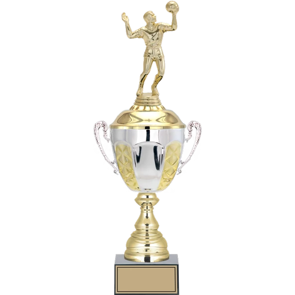 ODAK KUPA - Figürlü Kupalar - Voleybol Erkek Figürlü Kupalar FG-087 C - 45 cm ürün görseli 1