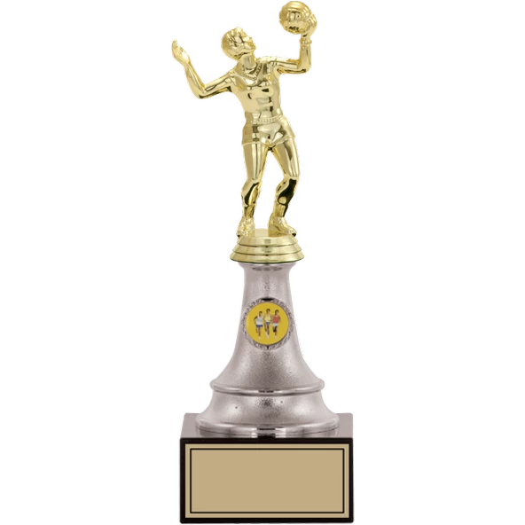 ODAK KUPA - Figürlü Kupalar - Voleybol Kadın Figürlü Kupalar FG-010 A - 28 cm ürün görseli 1