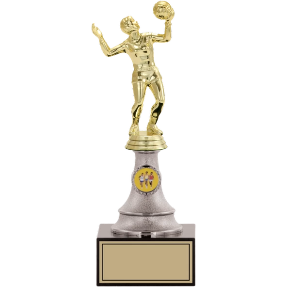 ODAK KUPA - Figürlü Kupalar - Voleybol Kadın Figürlü Kupalar FG-010 B - 27 cm ürün görseli 1