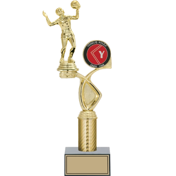 ODAK KUPA - Figürlü Kupalar - Voleybol Kadın Figürlü Kupalar FG-015 C - 35 cm ürün görseli 1