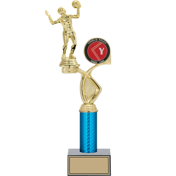 ODAK KUPA - Figürlü Kupalar - Voleybol Kadın Figürlü Kupalar FG-017 B - 38 cm ürün görseli 1