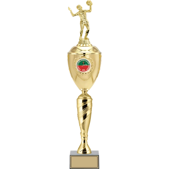 ODAK KUPA - Figürlü Kupalar - Voleybol Kadın Figürlü Kupalar FG-081 B - 60 cm ürün görseli 1