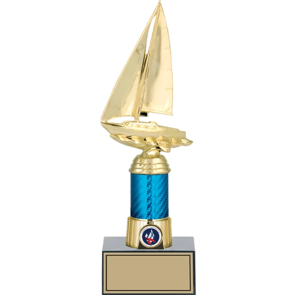 ODAK KUPA - Figürlü Kupalar - Yelken Figürlü Kupalar FG-005 C - 29 cm ürün görseli 1