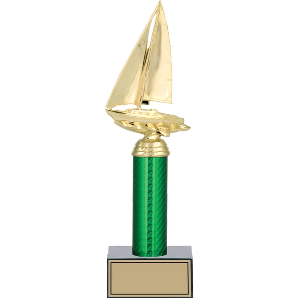 ODAK KUPA - Figürlü Kupalar - Yelken Figürlü Kupalar FG-006 A - 33 cm ürün görseli 1