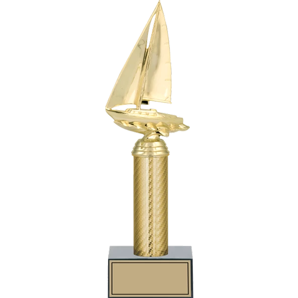 ODAK KUPA - Figürlü Kupalar - Yelken Figürlü Kupalar FG-007 A - 33 cm ürün görseli 1