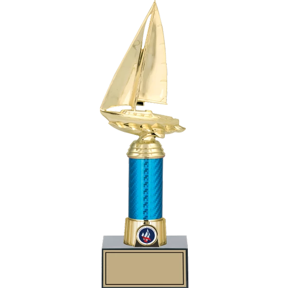 ODAK KUPA - Figürlü Kupalar - Yelken Figürlü Kupalar FG-005 B - 32 cm ürün görseli 1