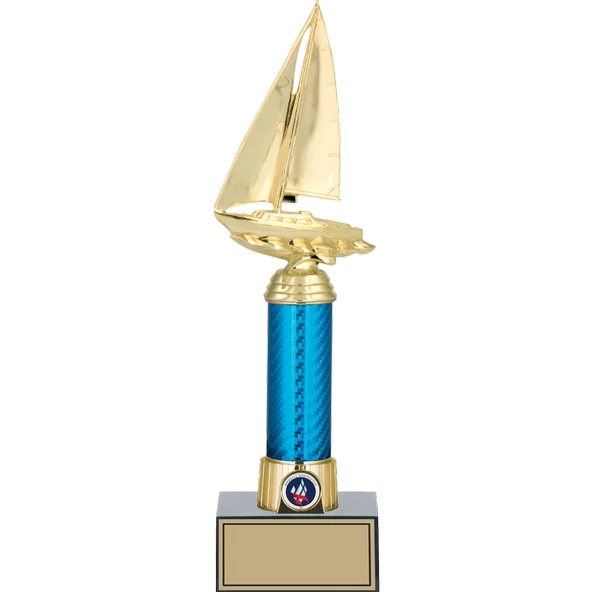 ODAK KUPA - Figürlü Kupalar - Yelken Figürlü Kupalar FG-005 A - 34 cm ürün görseli 1