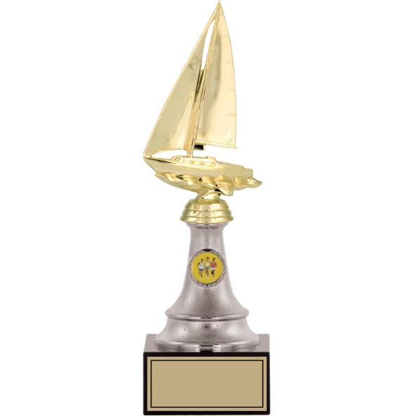 ODAK KUPA - Figürlü Kupalar - Yelken Figürlü Kupalar FG-010 A - 30 cm ürün görseli 1