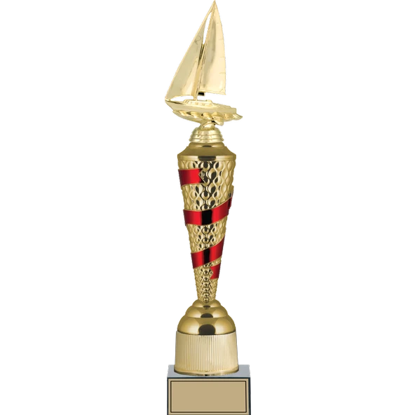 ODAK KUPA - Figürlü Kupalar - Yelken Figürlü Kupalar FG-028 A - 50 cm ürün görseli 1