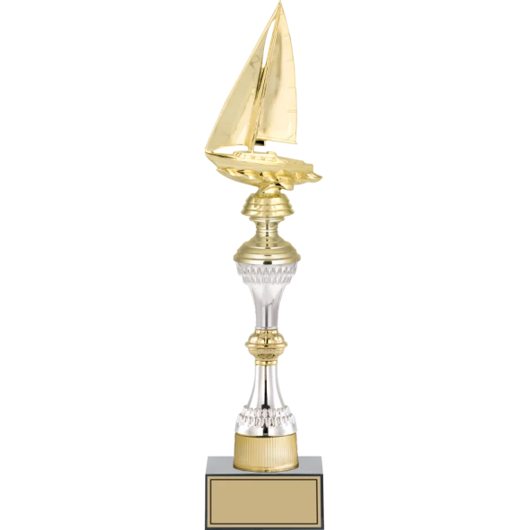 ODAK KUPA - Figürlü Kupalar - Yelken Figürlü Kupalar FG-032 C - 42 cm ürün görseli 1