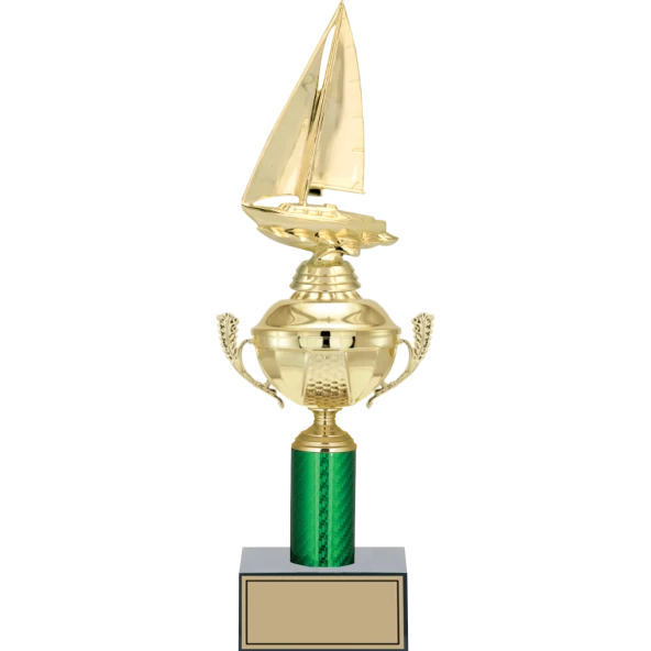 ODAK KUPA - Figürlü Kupalar - Yelken Figürlü Kupalar FG-050 C - 40 cm ürün görseli 1