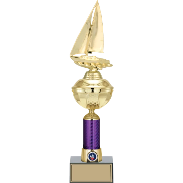 ODAK KUPA - Figürlü Kupalar - Yelken Figürlü Kupalar FG-059 C - 43 cm ürün görseli 1