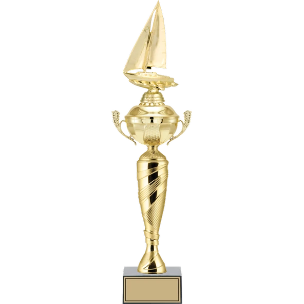 ODAK KUPA - Figürlü Kupalar - Yelken Figürlü Kupalar FG-076 B - 53 cm ürün görseli 1