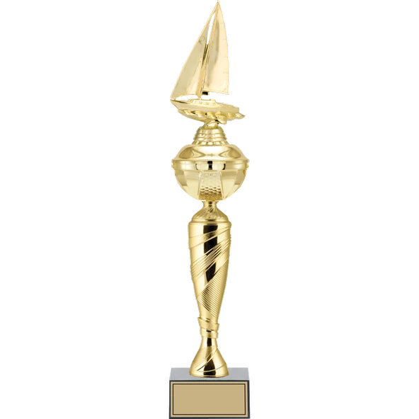 ODAK KUPA - Figürlü Kupalar - Yelken Figürlü Kupalar FG-075 B - 53 cm ürün görseli 1