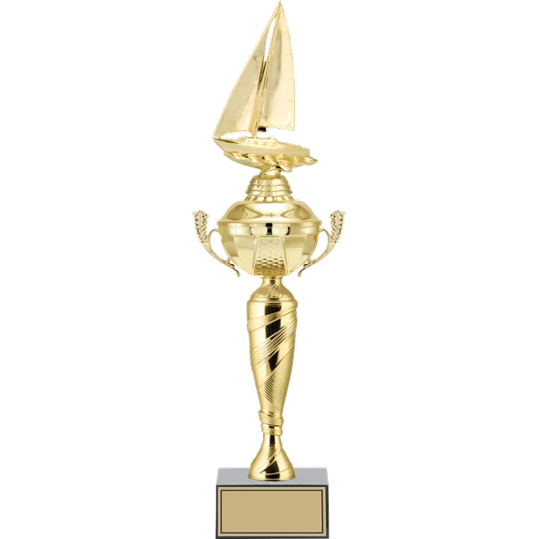 ODAK KUPA - Figürlü Kupalar - Yelken Figürlü Kupalar FG-076 C - 48 cm ürün görseli 1