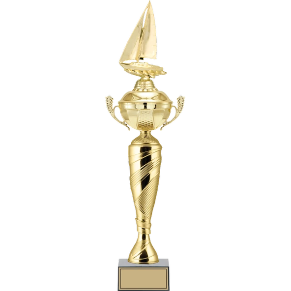 ODAK KUPA - Figürlü Kupalar - Yelken Figürlü Kupalar FG-076 A - 55 cm ürün görseli 1