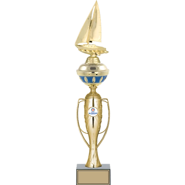ODAK KUPA - Figürlü Kupalar - Yelken Figürlü Kupalar FG-074 C - 51 cm ürün görseli 1