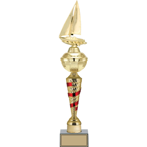 ODAK KUPA - Figürlü Kupalar - Yelken Figürlü Kupalar FG-077 C - 52 cm ürün görseli 1
