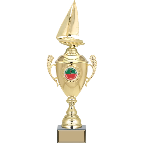 ODAK KUPA - Figürlü Kupalar - Yelken Figürlü Kupalar FG-080 C - 50 cm ürün görseli 1