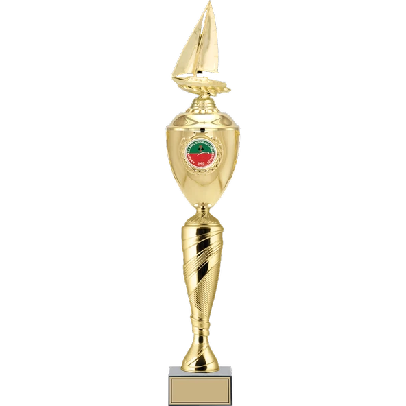 ODAK KUPA - Figürlü Kupalar - Yelken Figürlü Kupalar FG-081 A - 65 cm ürün görseli 1
