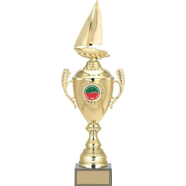ODAK KUPA - Figürlü Kupalar - Yelken Figürlü Kupalar FG-080 B - 51 cm ürün görseli 1