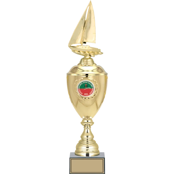 ODAK KUPA - Figürlü Kupalar - Yelken Figürlü Kupalar FG-079 C - 50 cm ürün görseli 1