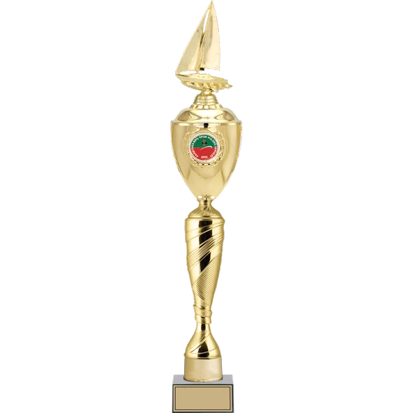 ODAK KUPA - Figürlü Kupalar - Yelken Figürlü Kupalar FG-083 A - 70 cm ürün görseli 1
