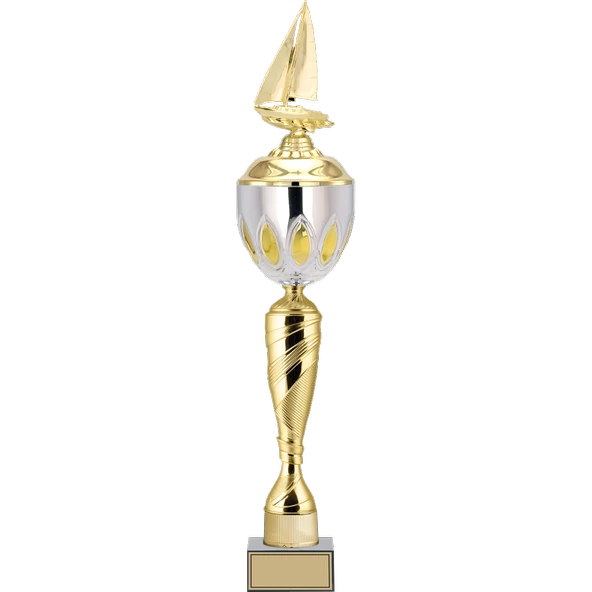 ODAK KUPA - Figürlü Kupalar - Yelken Figürlü Kupalar FG-085 A - 69 cm ürün görseli 1