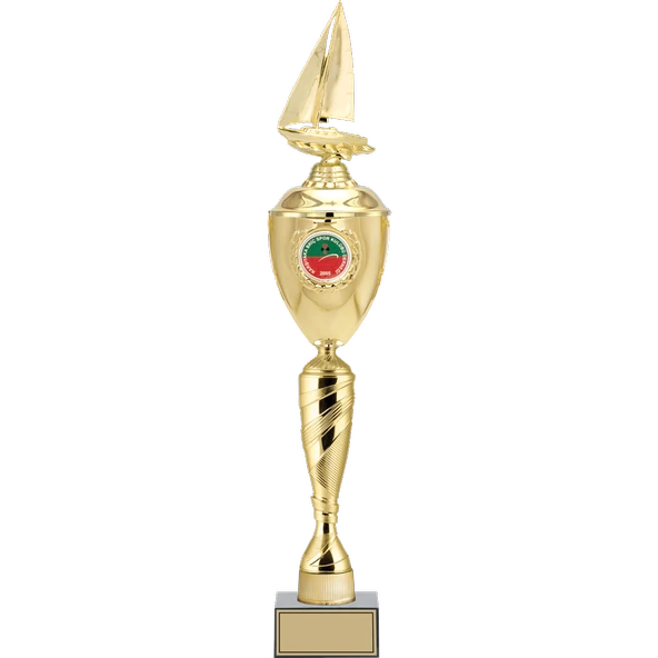 ODAK KUPA - Figürlü Kupalar - Yelken Figürlü Kupalar FG-083 B - 66 cm ürün görseli 1
