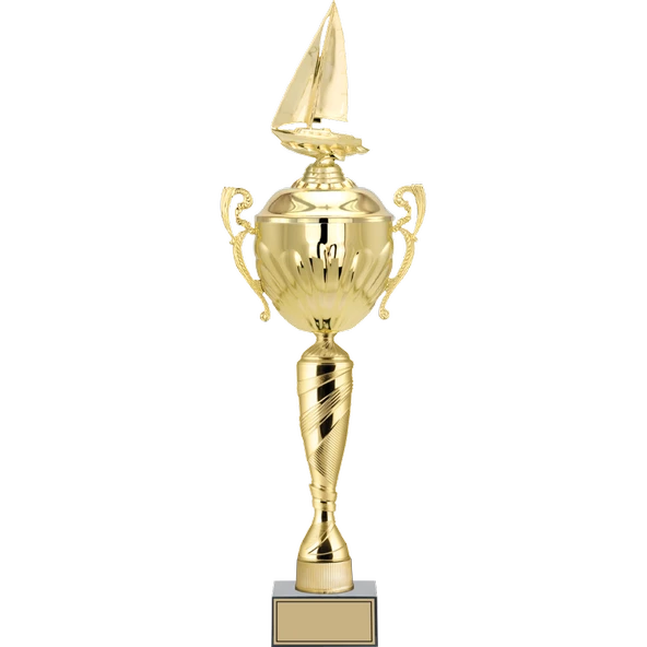 ODAK KUPA - Figürlü Kupalar - Yelken Figürlü Kupalar FG-090 B - 64 cm ürün görseli 1