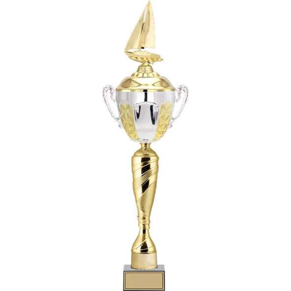 ODAK KUPA - Figürlü Kupalar - Yelken Figürlü Kupalar FG-088 A - 69 cm ürün görseli 1