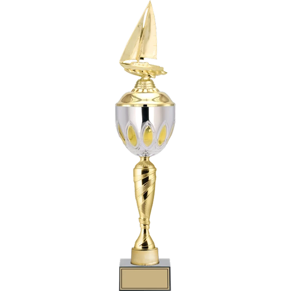 ODAK KUPA - Figürlü Kupalar - Yelken Figürlü Kupalar FG-085 C - 57 cm ürün görseli 1