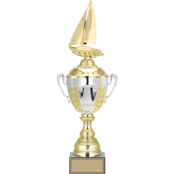 ODAK KUPA - Figürlü Kupalar - Yelken Figürlü Kupalar FG-087 B - 48 cm ürün görseli 1