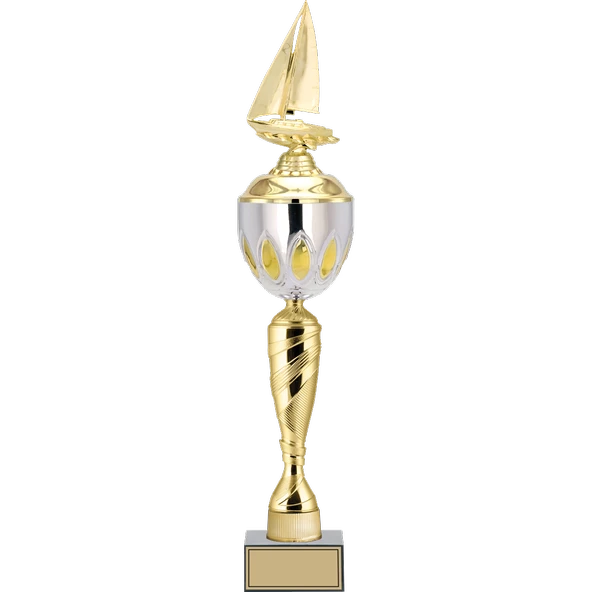 ODAK KUPA - Figürlü Kupalar - Yelken Figürlü Kupalar FG-085 B - 63 cm ürün görseli 1