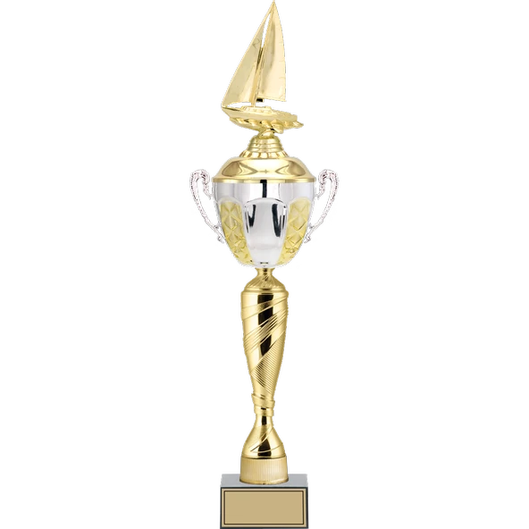 ODAK KUPA - Figürlü Kupalar - Yelken Figürlü Kupalar FG-088 B - 63 cm ürün görseli 1