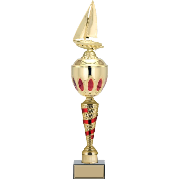ODAK KUPA - Figürlü Kupalar - Yelken Figürlü Kupalar FG-086 C - 58 cm ürün görseli 1